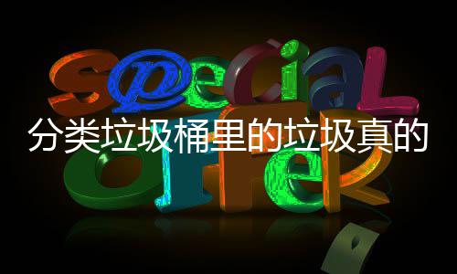 的垃的会吗桶里垃圾圾真处置分类分类
