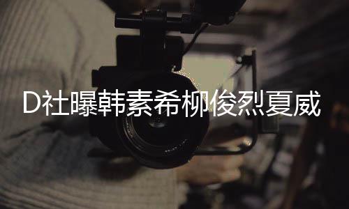 般 看曝韩柳俊烈夏了一威夷约会起来吵架D社素希